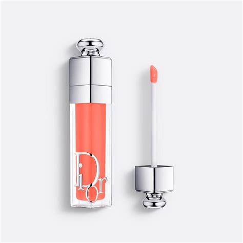 dior poppy coral lip gloss